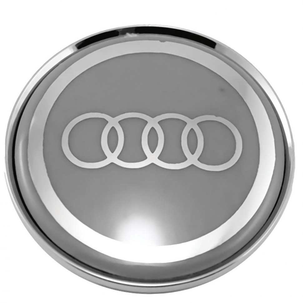 Купить колпачки на диски 62/56/8 со стикером Audi серый в Москве, продажа в  интернет-магазине